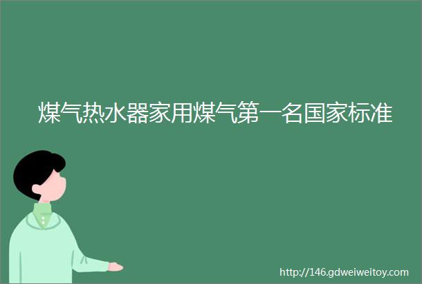 煤气热水器家用煤气第一名国家标准